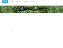 Tablet Screenshot of hempstar.com